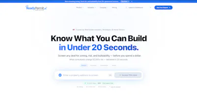 ReadyPermit — AI Property Intelligence gallery image