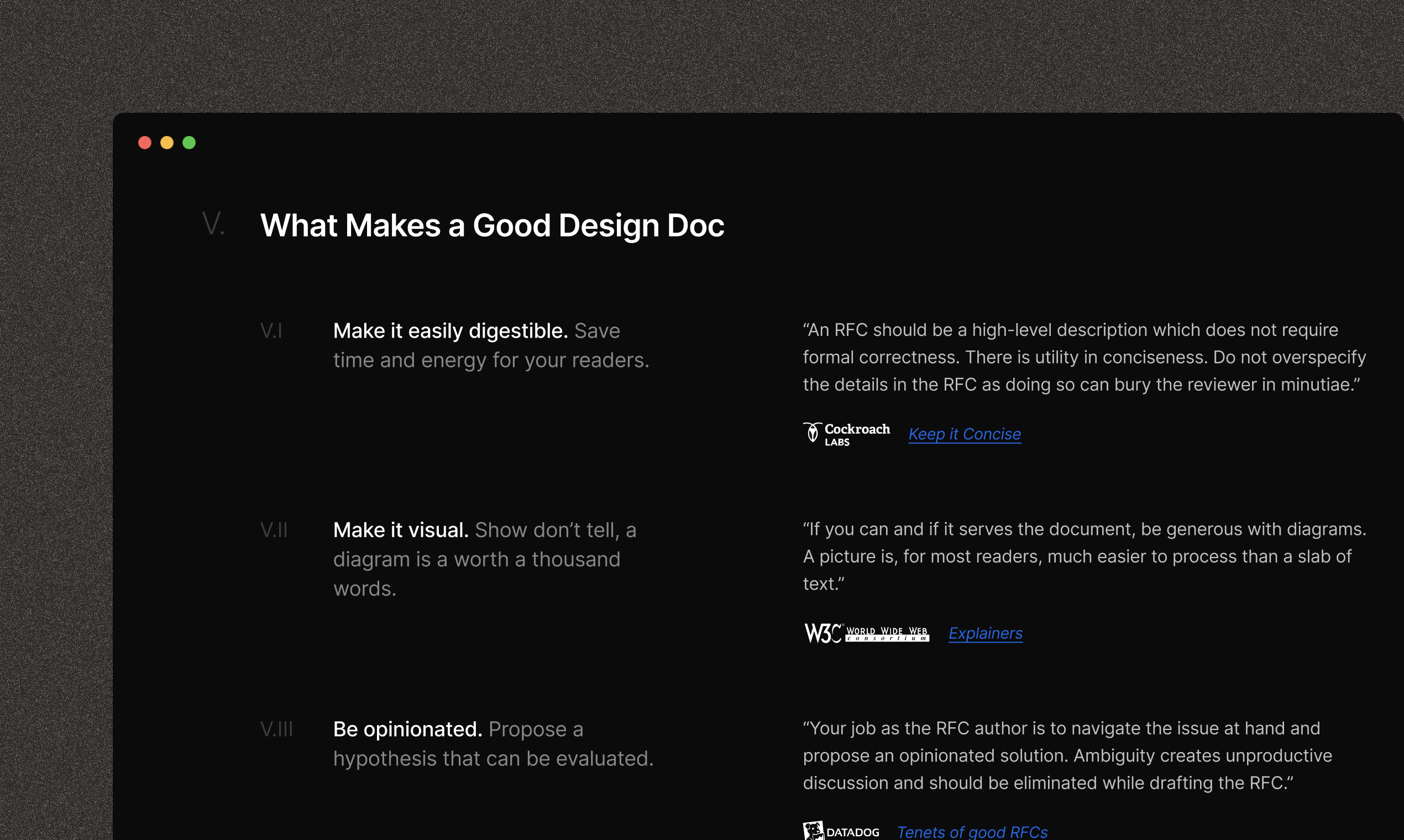 Média DesignDocs.dev - Bibliothèque organisée de 1000 exemples et modèles de doc de conception 4