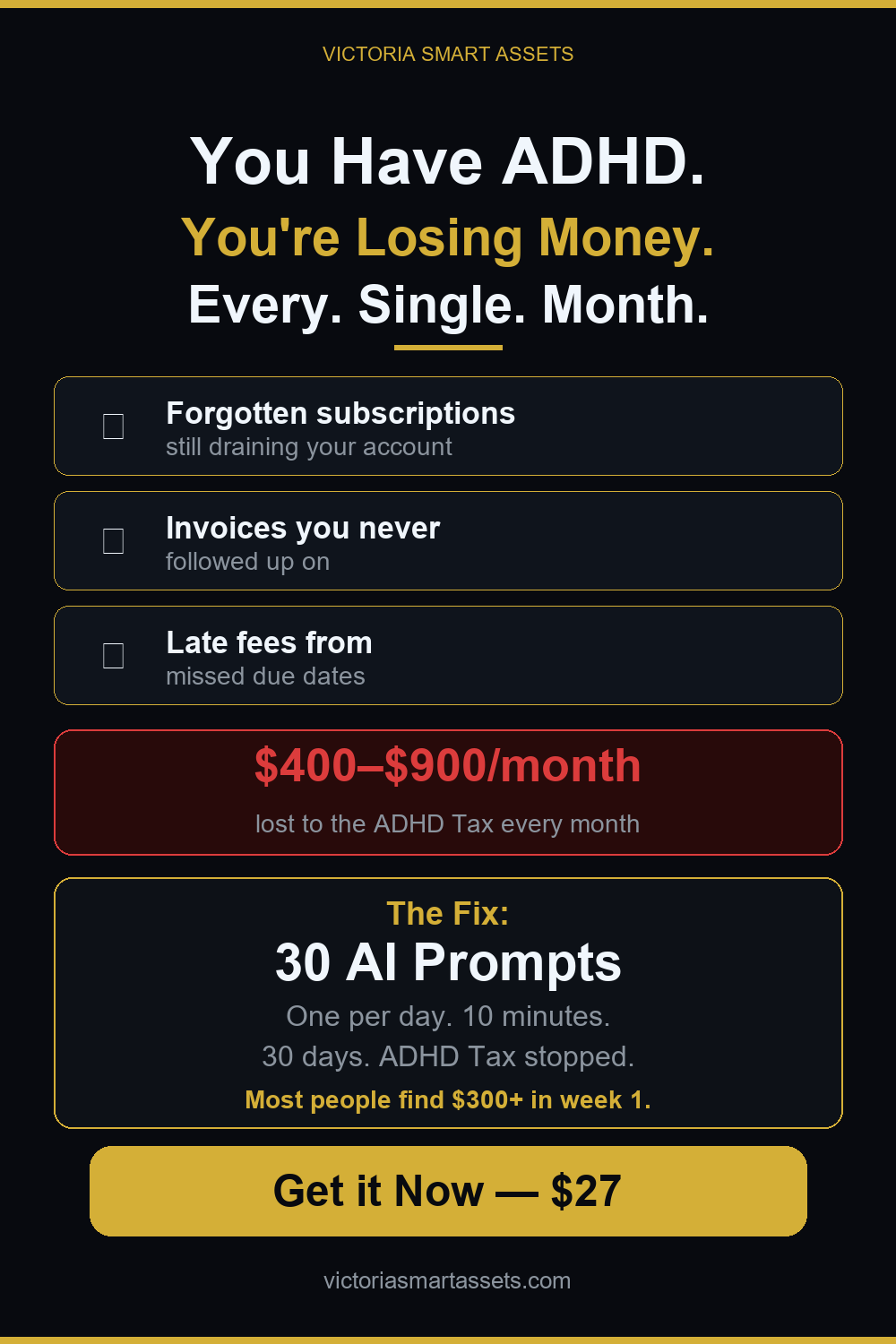 30-Day ADHD Money Fix gallery image