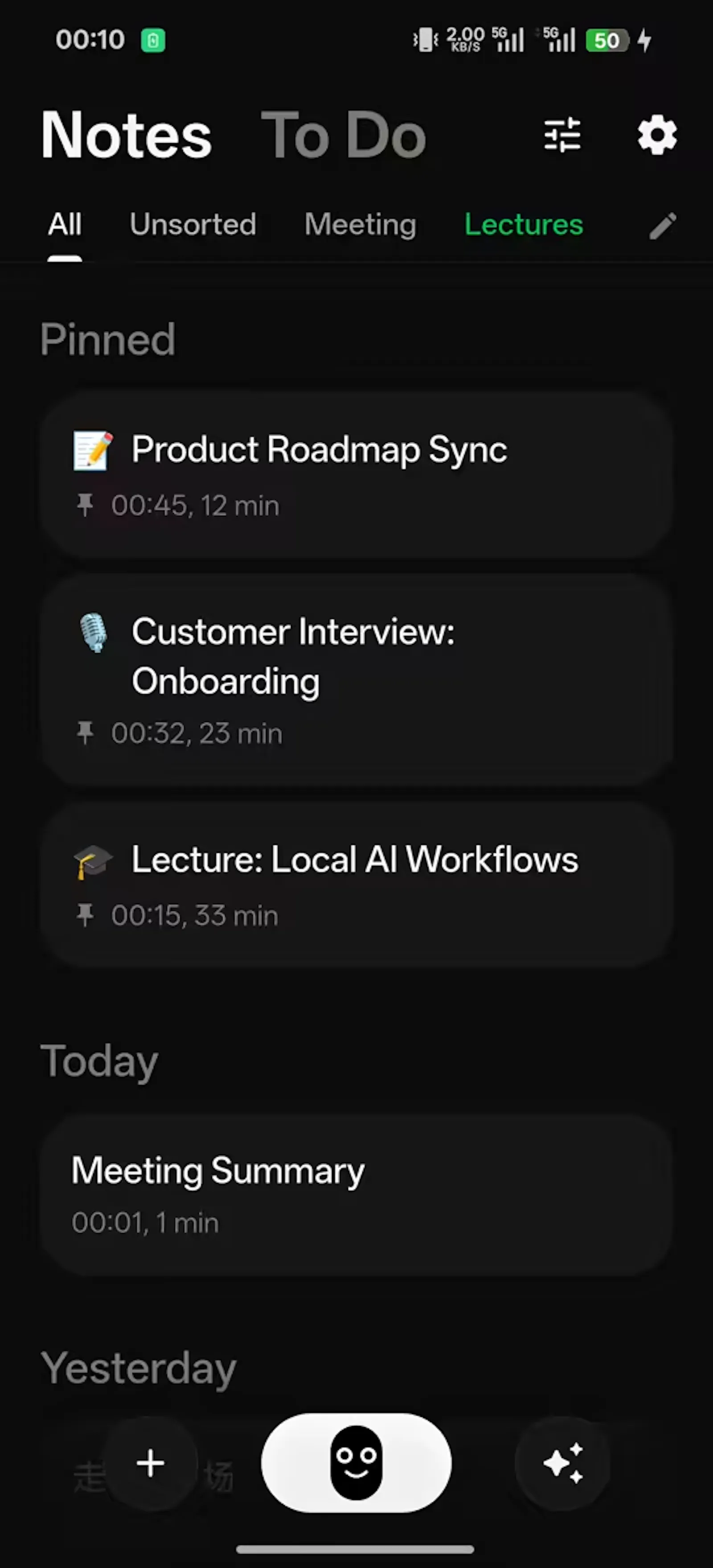 HushMemo: Offline AI Scribe & Summarize screenshot 2