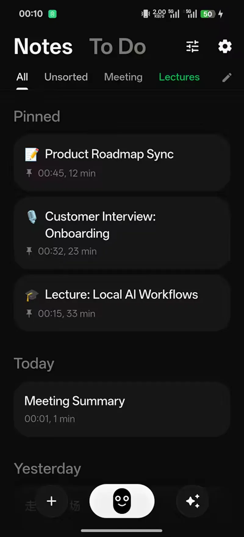 HushMemo: Offline AI Scribe & Summarize screenshot 2