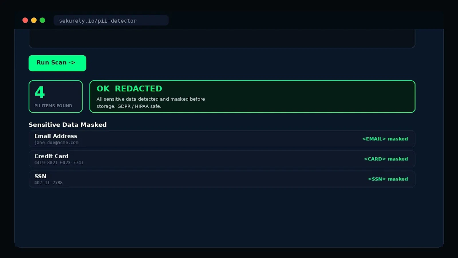  Sekurely screenshot 1 (video preview)