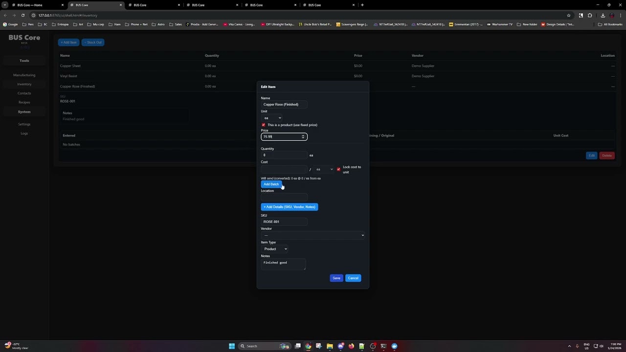 BUS Core gallery image