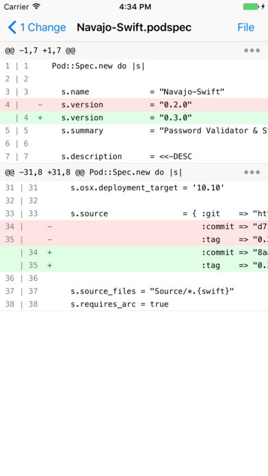 TIG - iOS Git Client gallery image