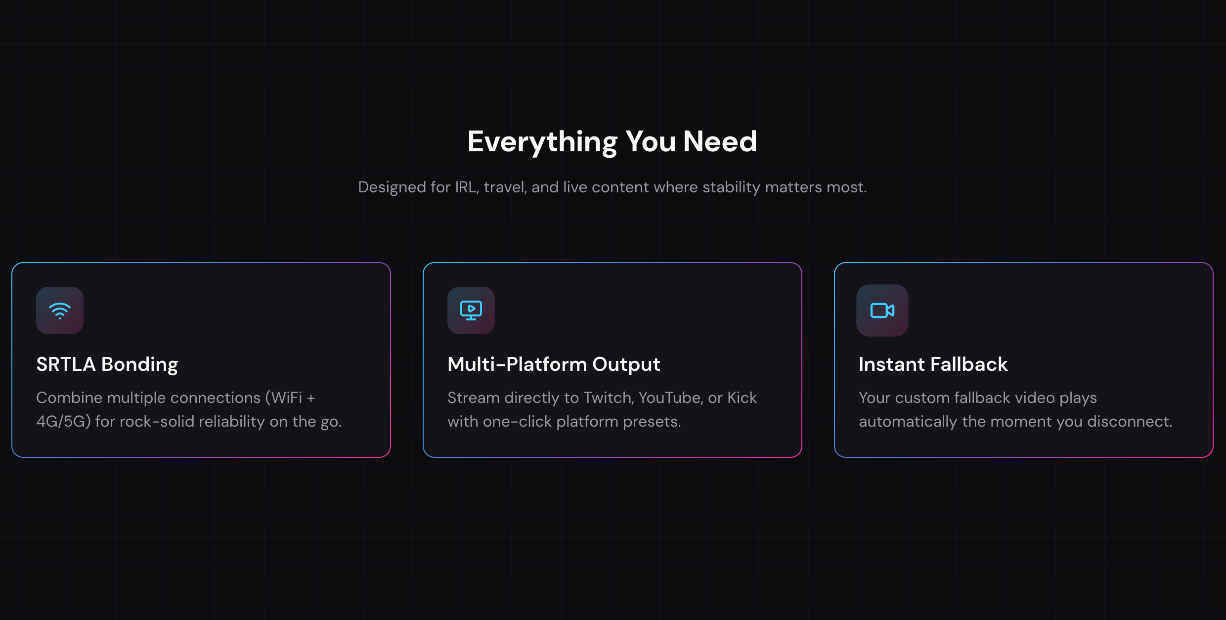 StreamIngest - Screenshot 2 showing product features and functionality