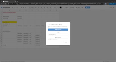 Spreadsheet gallery image