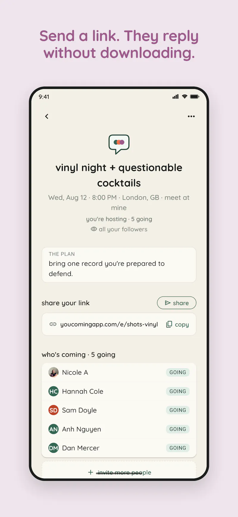you coming? screenshot 2