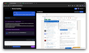 Browse anything (AI browser agent) gallery image