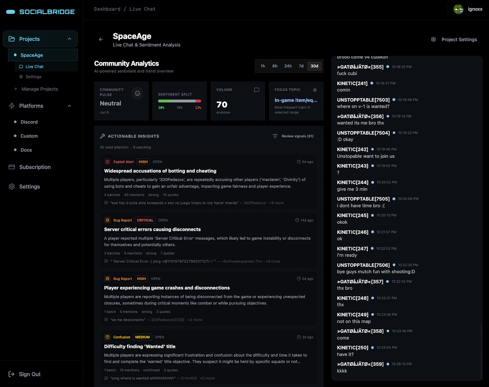 SocialBridge screenshot 2
