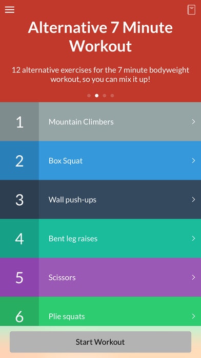 Seven-minute workout gallery image