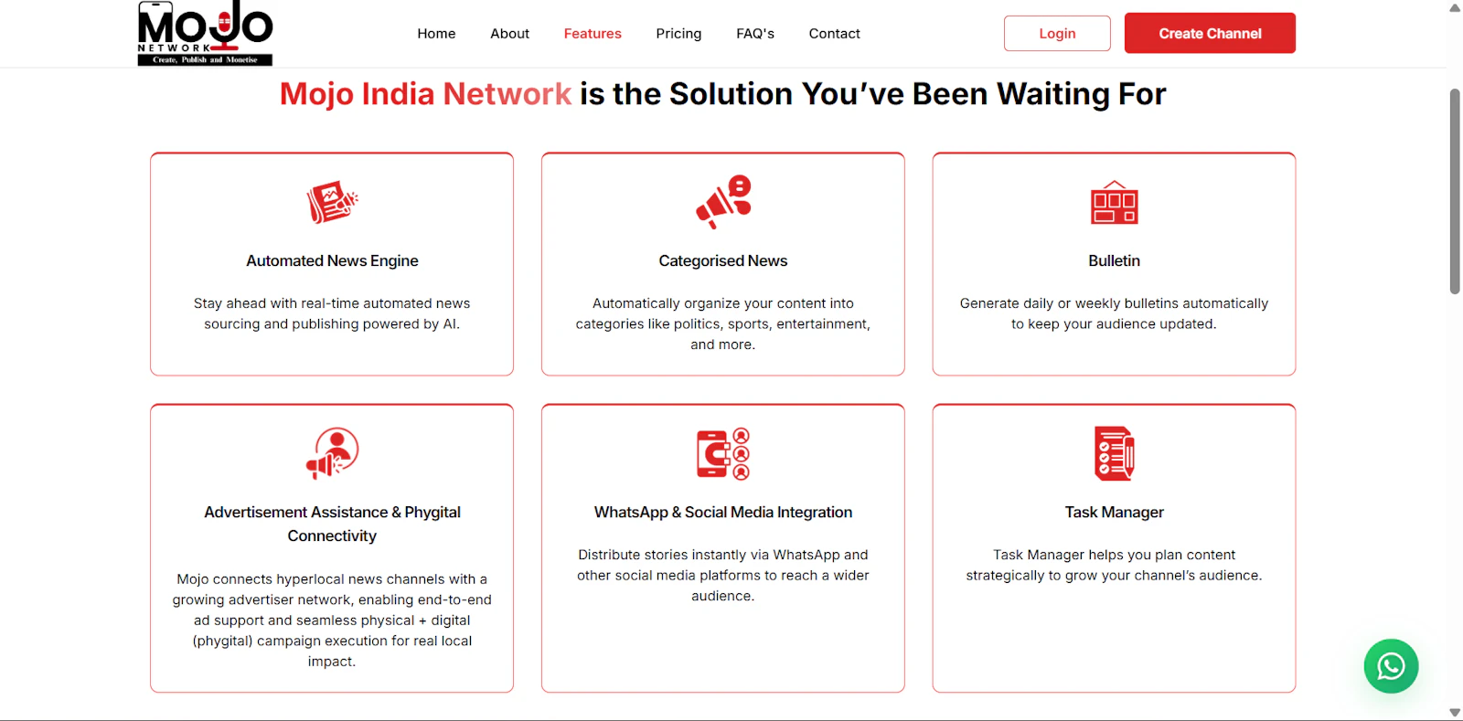 Mojo Network screenshot 4