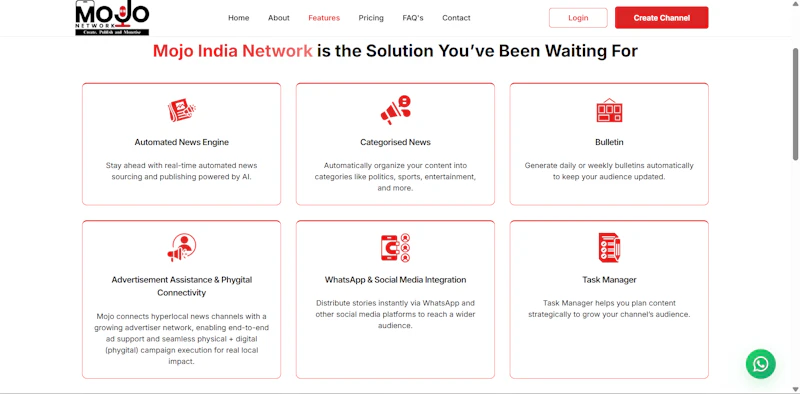 Mojo Network screenshot 4