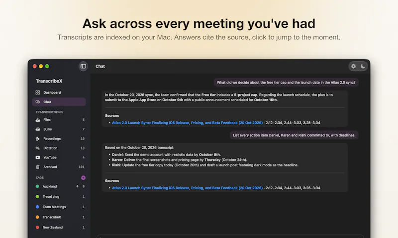 TranscribeX screenshot 8