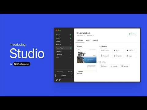 Studio by WordPress gallery image