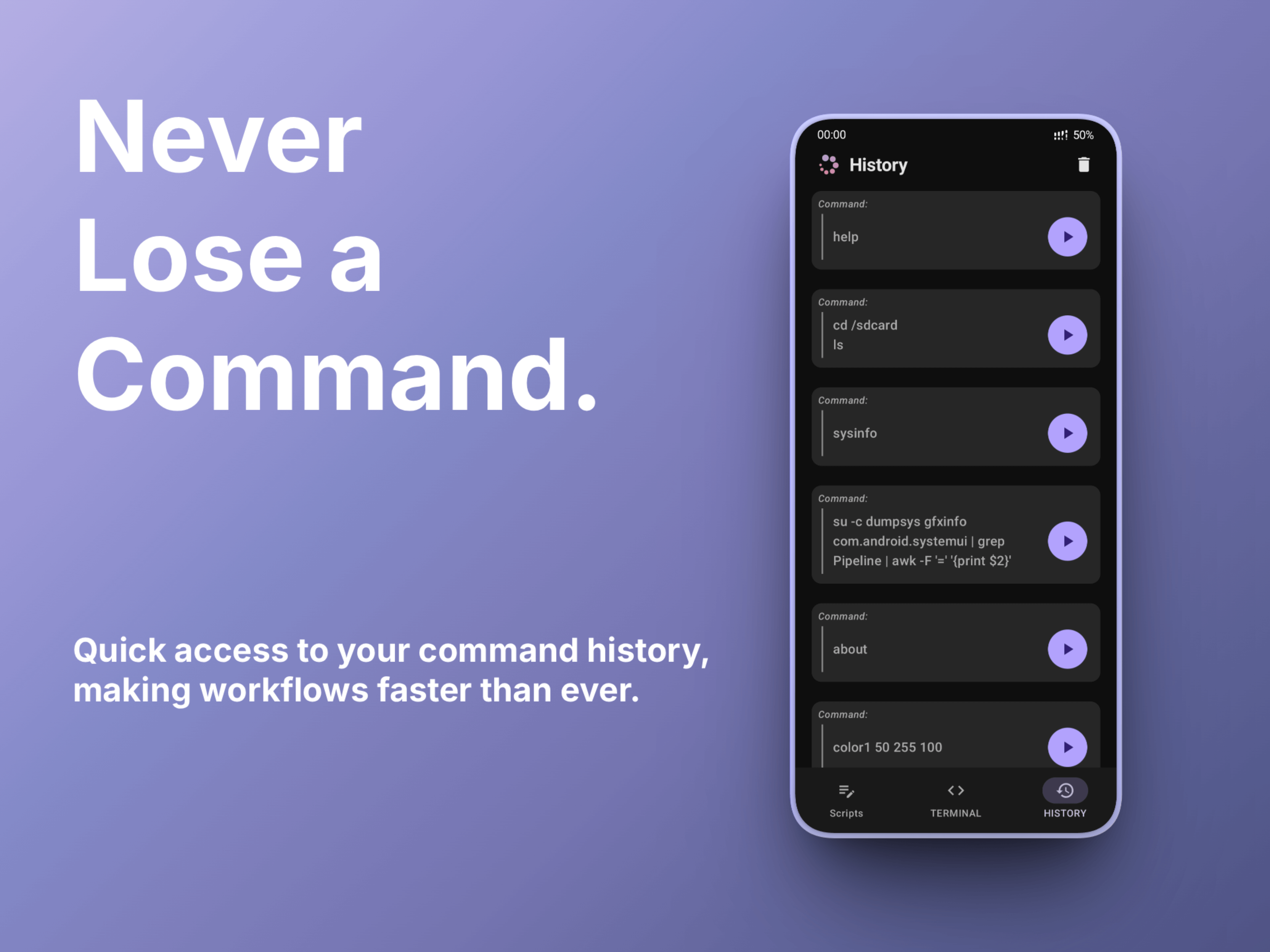 DTerminal - Screenshot 3 showing product features and functionality