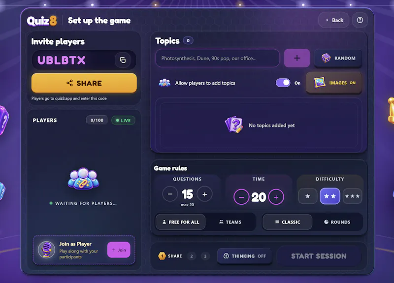 Quiz8 2.0 screenshot 3
