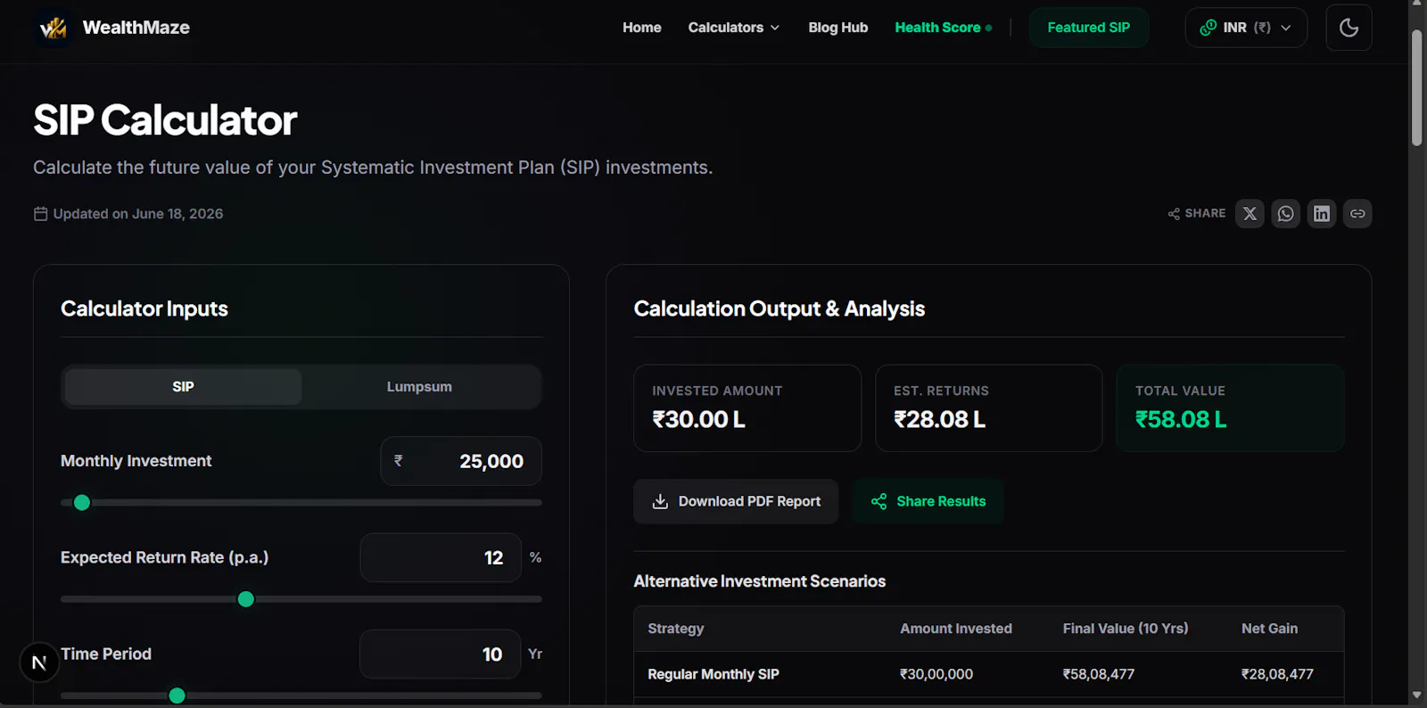 WealthMaze screenshot 3