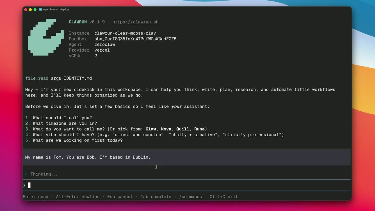 ClawRun gallery image