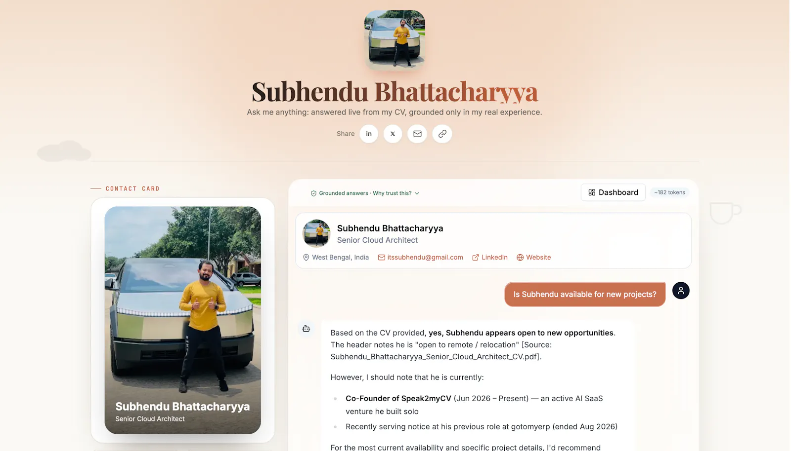 Speak2MyCV screenshot 3