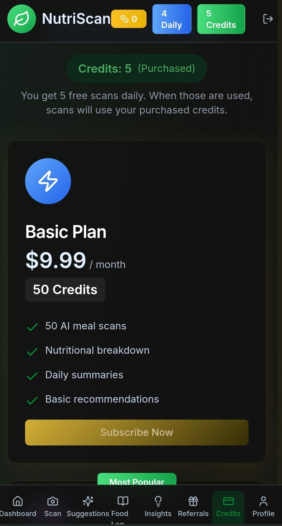 NutriScan gallery image