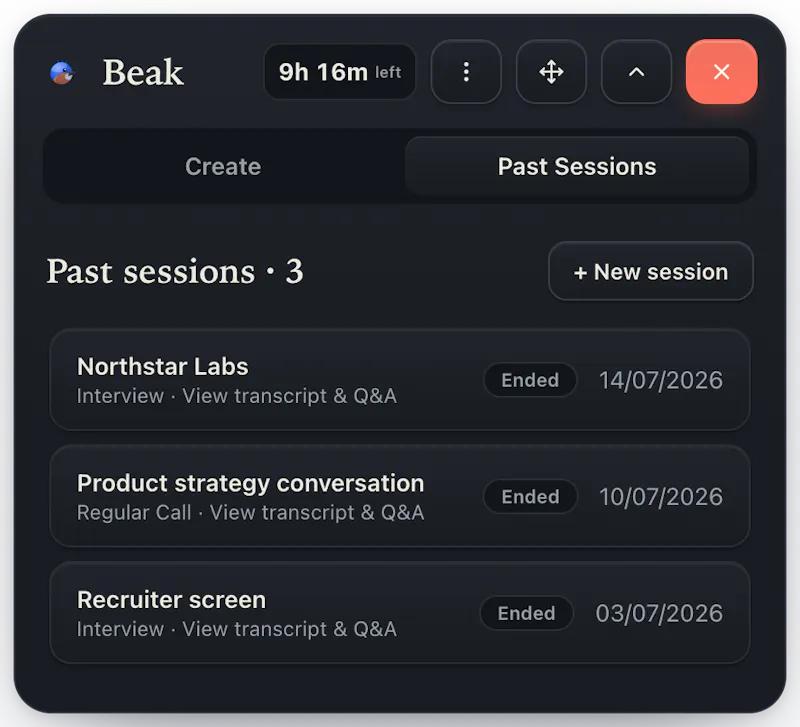 Beak AI screenshot 4