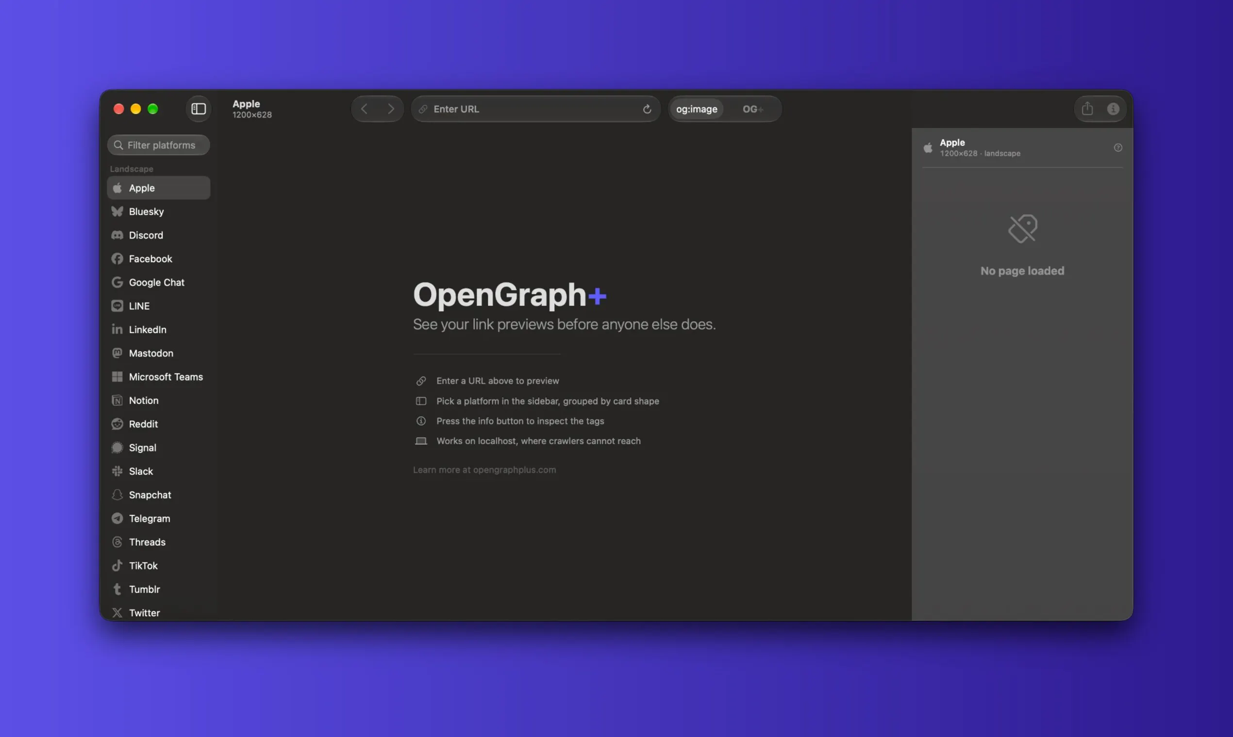 OpenGraph+ for Mac gallery image