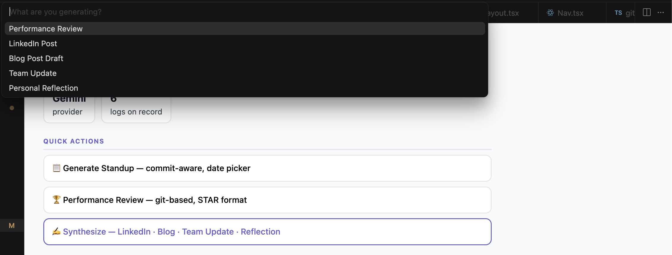 DevLog — Your Engineering Brain gallery image