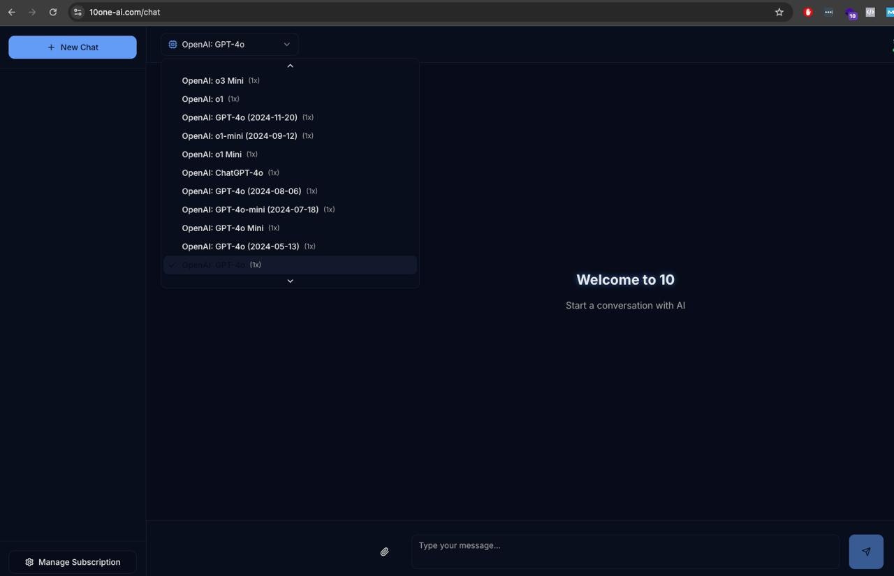 Multi-AI Chat Hub