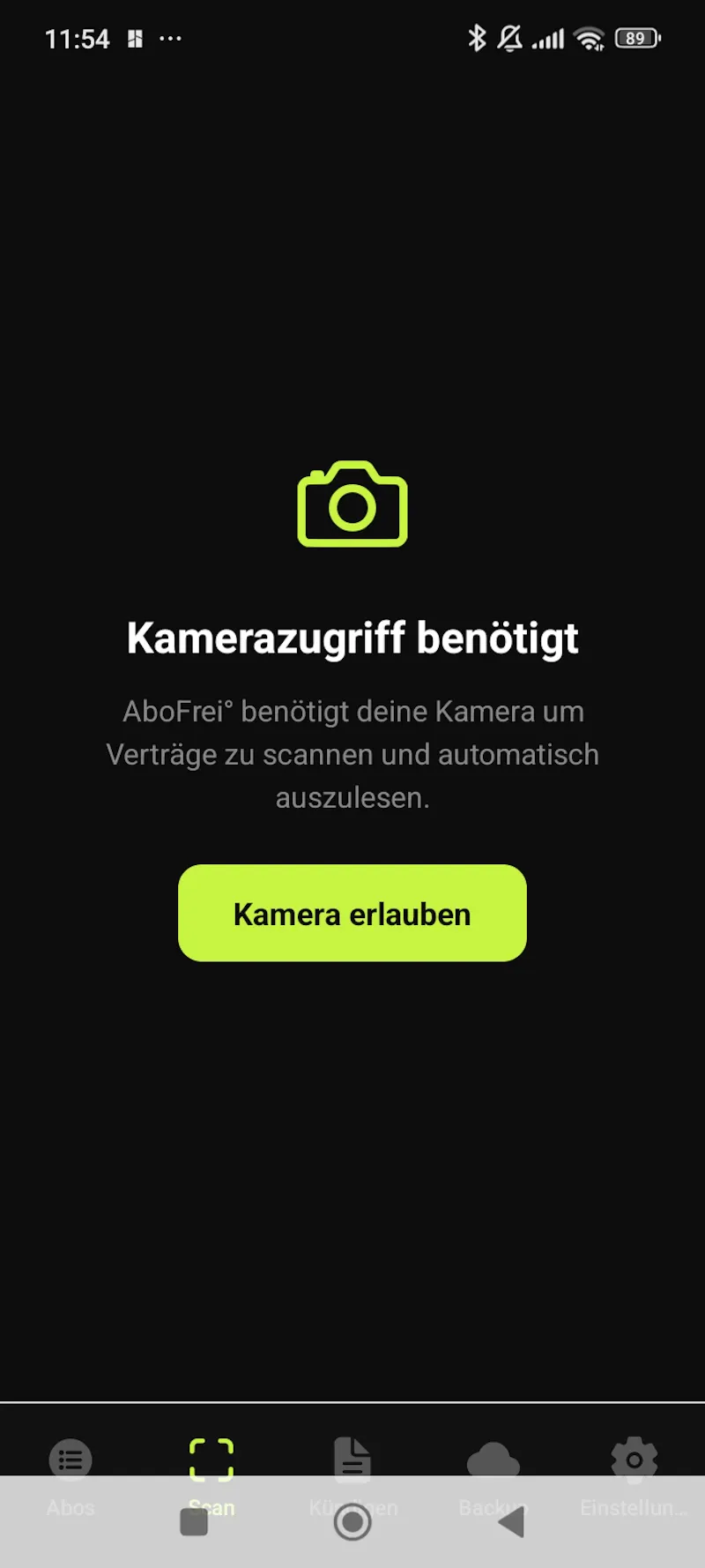 AboFrei° screenshot 4