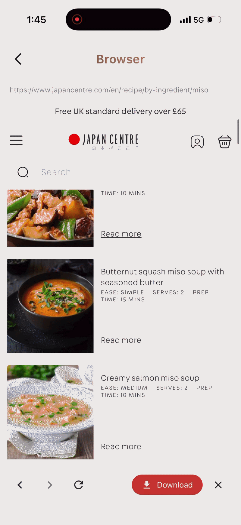 Mummy’s Cooking: Calm Meal Planner - Screenshot 2 showing product features and functionality