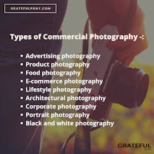 Commercial Photography And Various Types gallery image