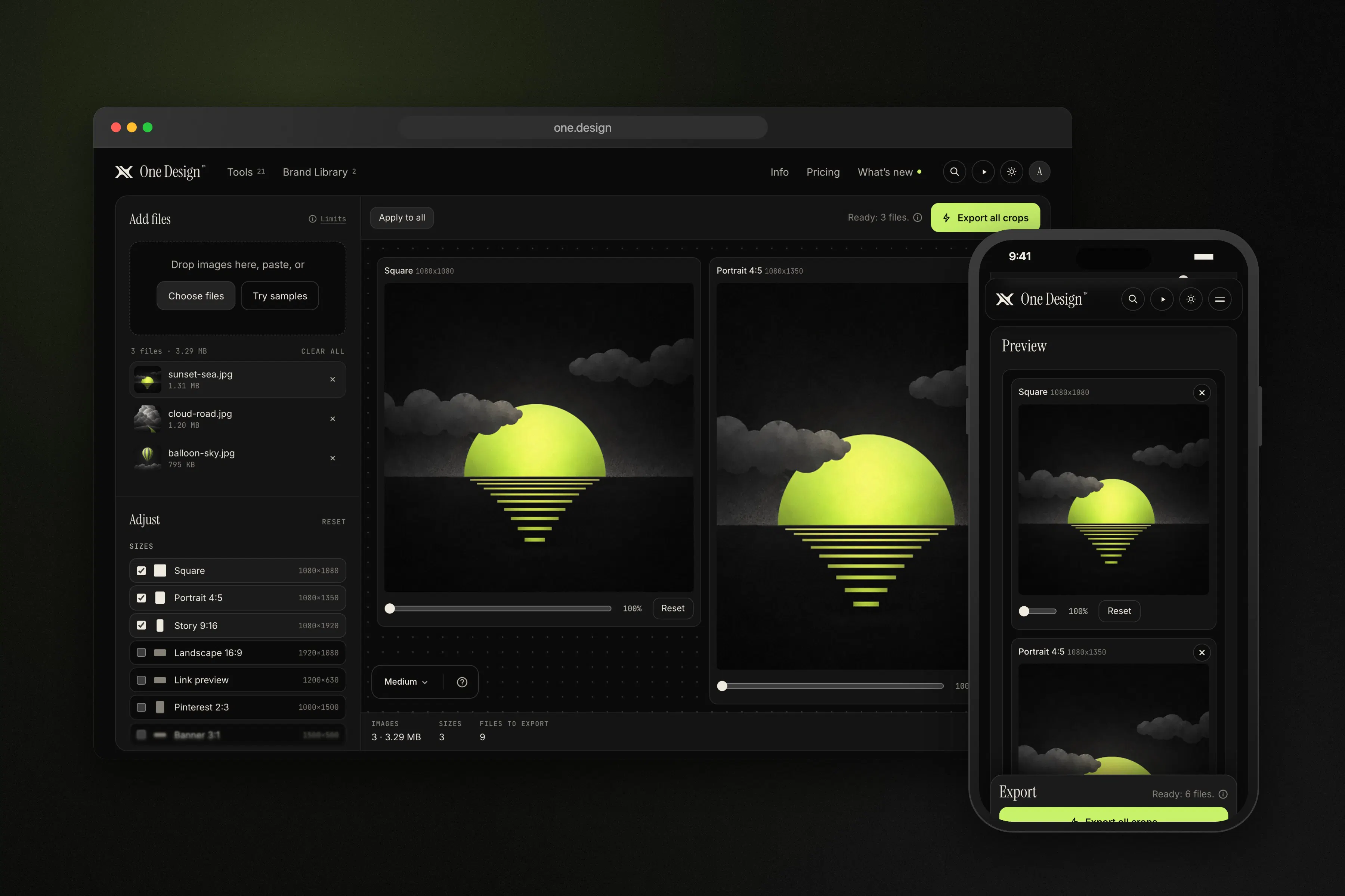 One Design gallery image