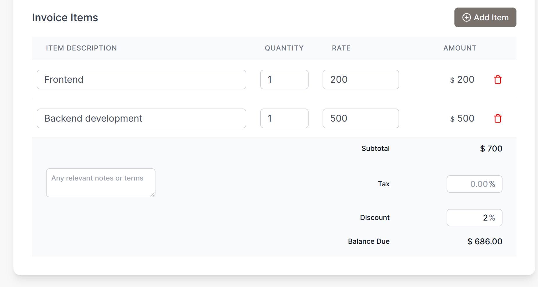 Free Invoice Generator gallery image