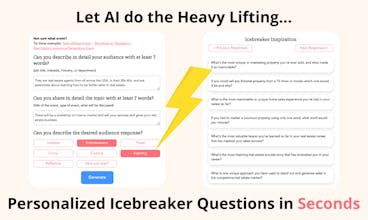 Icebreaker Question Generator gallery image