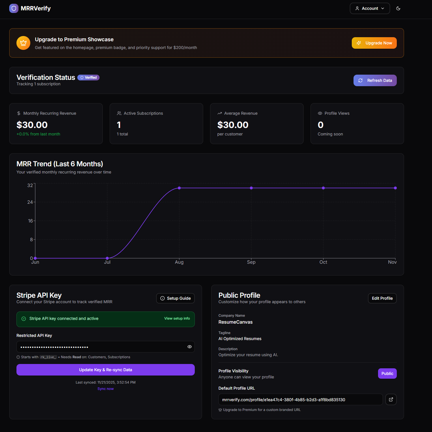 MRRVerify - Screenshot 3 showing product features and functionality