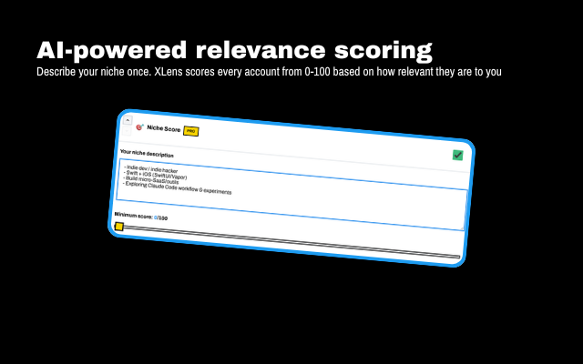 XLens - Screenshot 4 showing product features and functionality