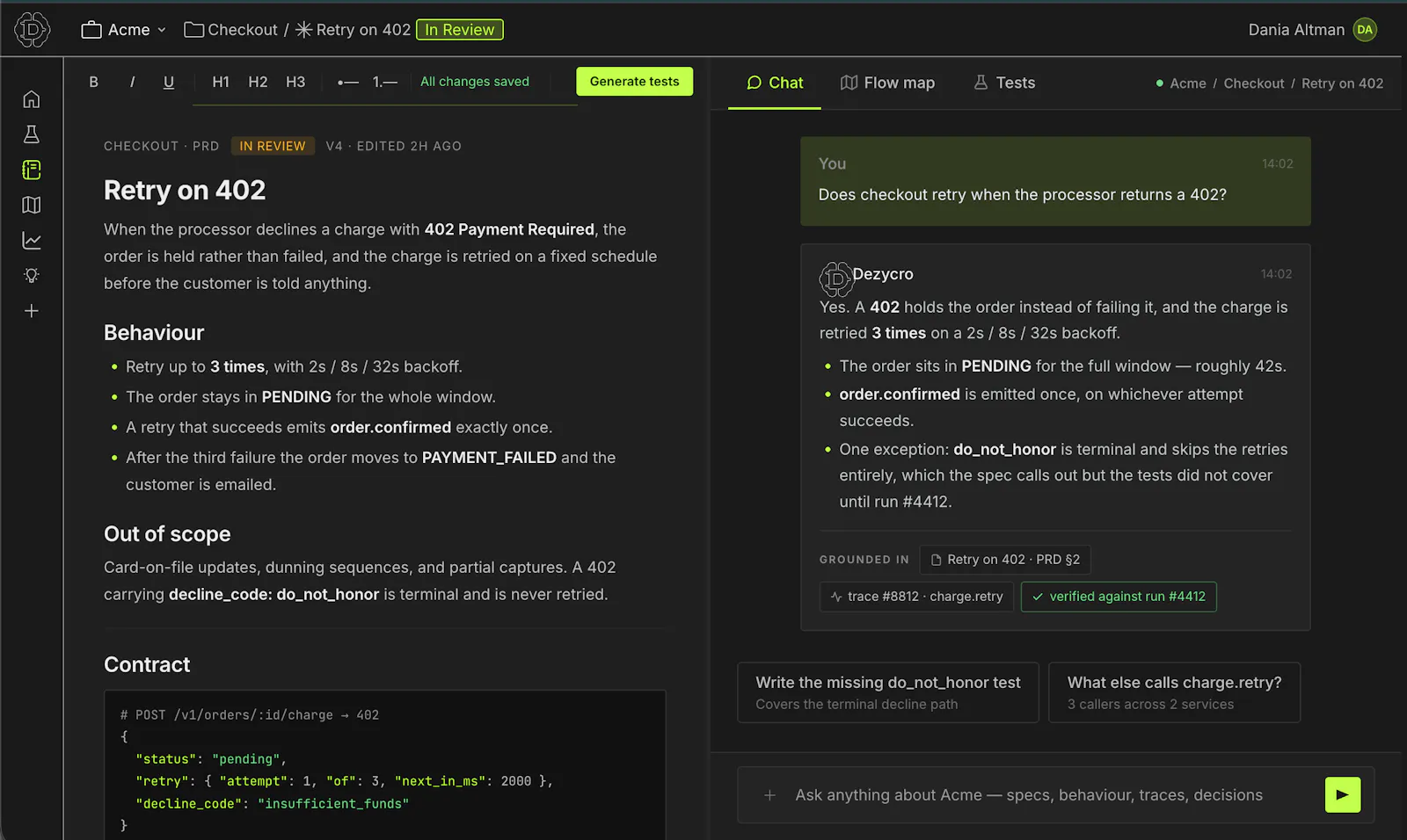 Dezycro -  The Coding Agent Harness screenshot 2