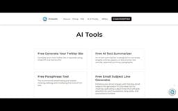 Free AI Writing & Generators Tools  media 1