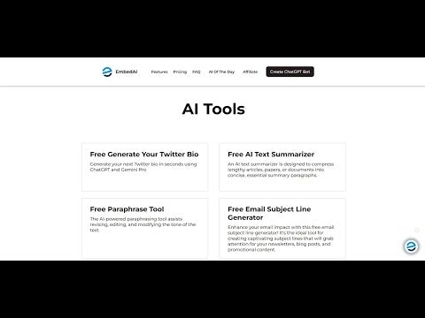 Free AI Writing & Generators Tools