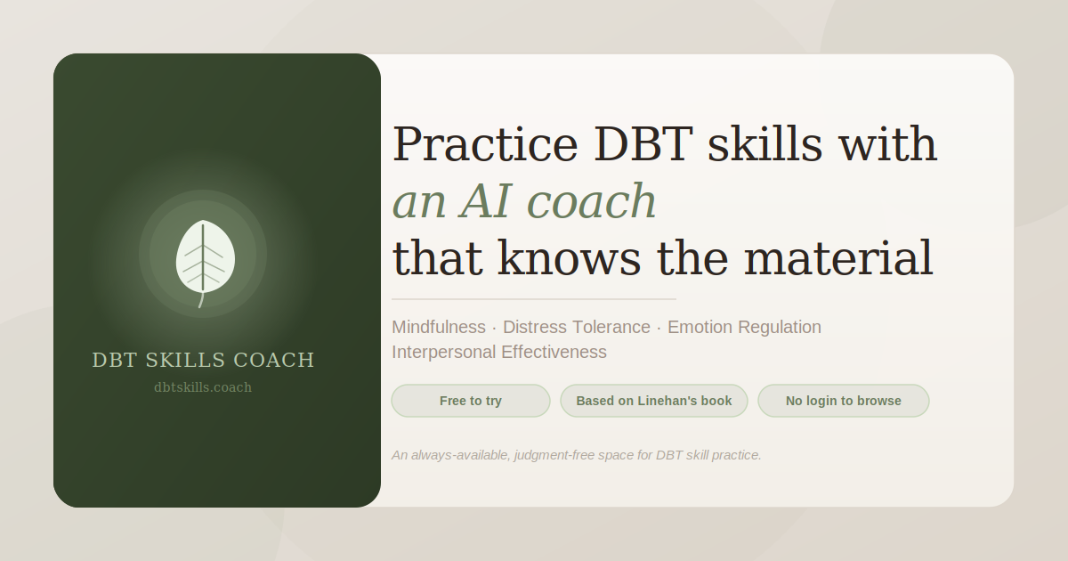 DBT Skills Coach gallery image