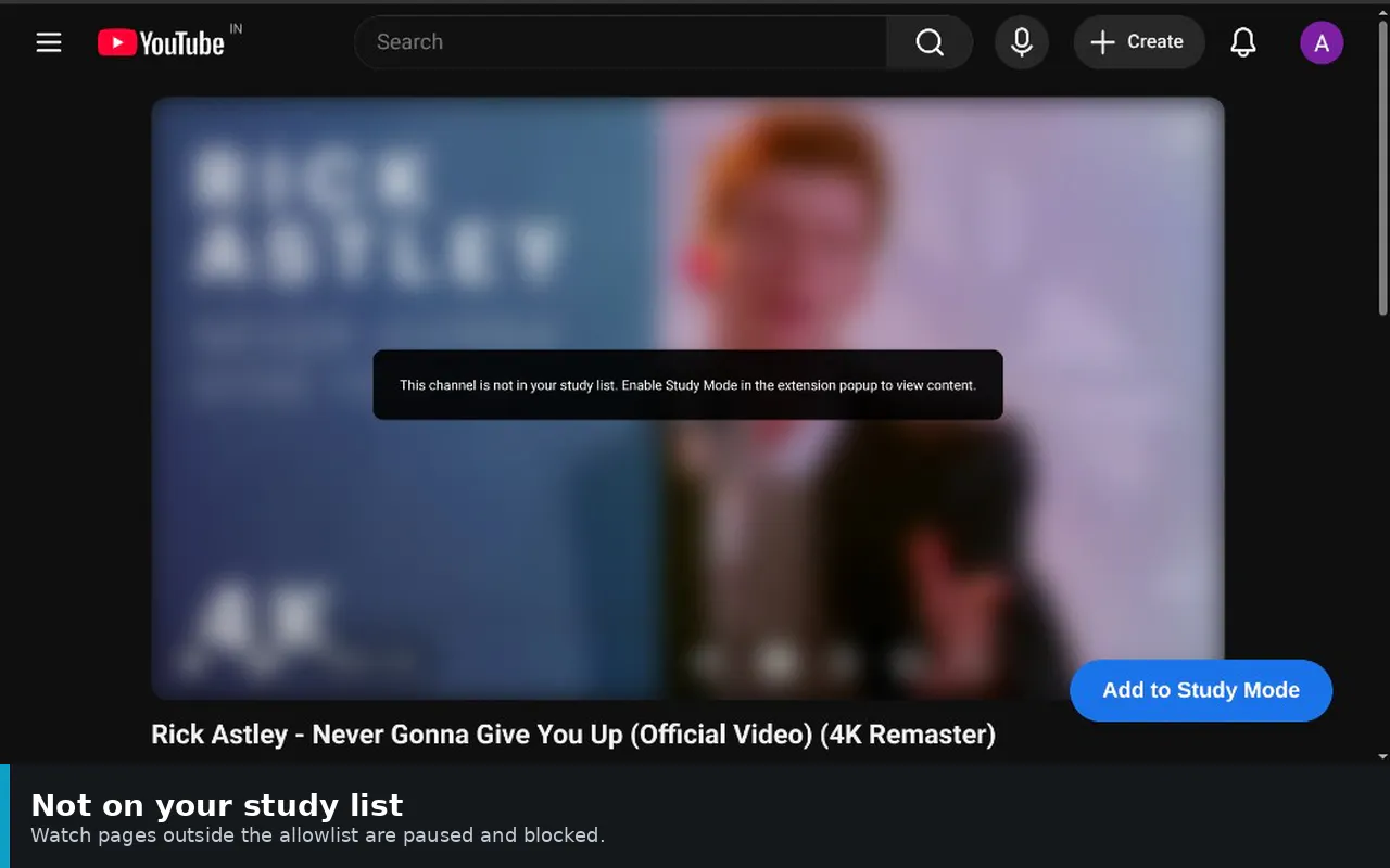 Youtube Study Mode gallery image