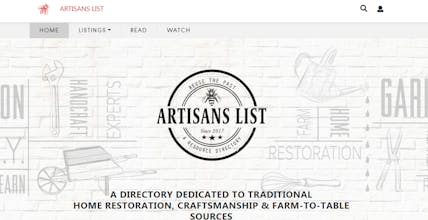 Artisans List: A Resource Directory gallery image