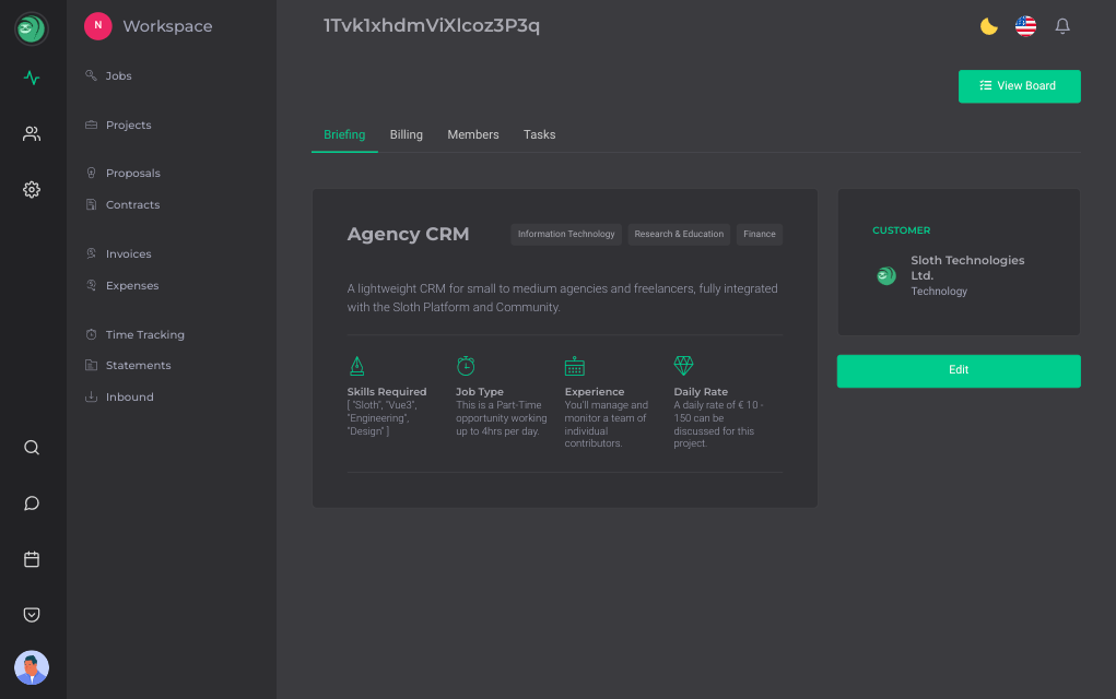 Plataforma Sloth media 4