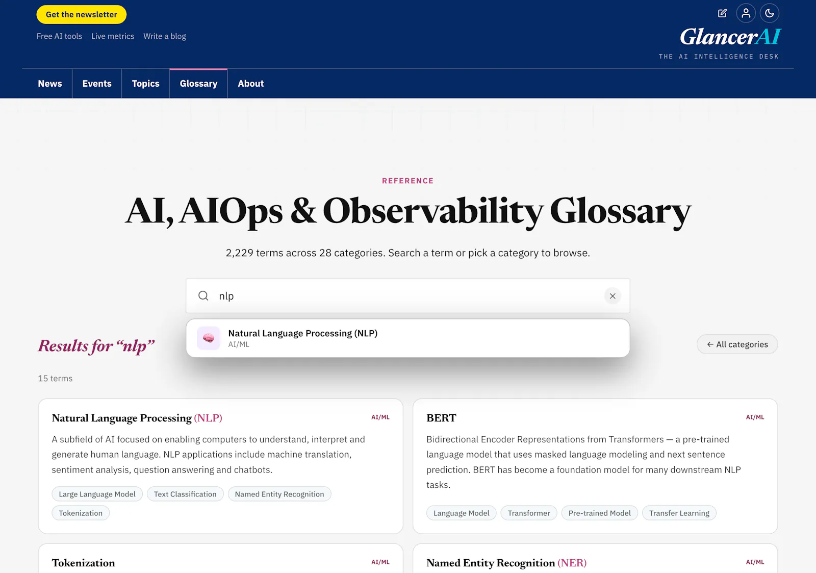 GlancerAI.com screenshot 4