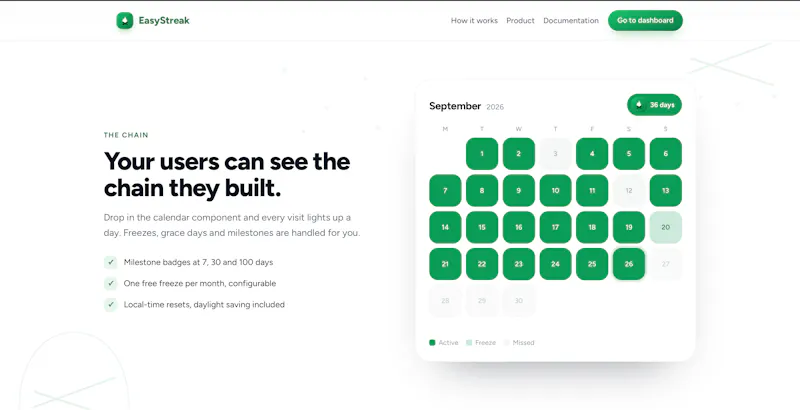 EasyStreak screenshot 2