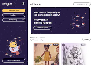 aimagine — Personalized bedtime stories gallery image