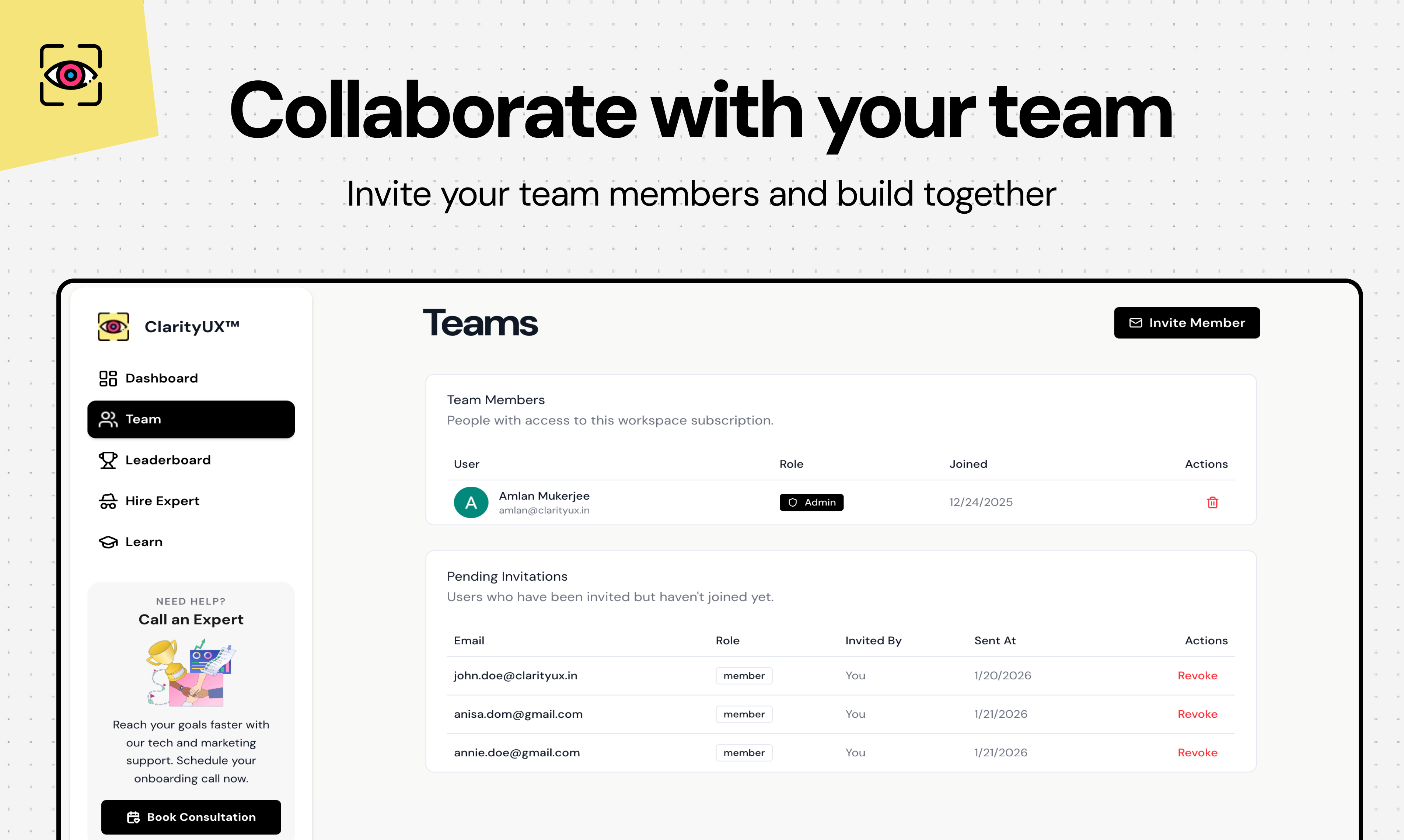 ClarityUX - Screenshot 3 showing product features and functionality
