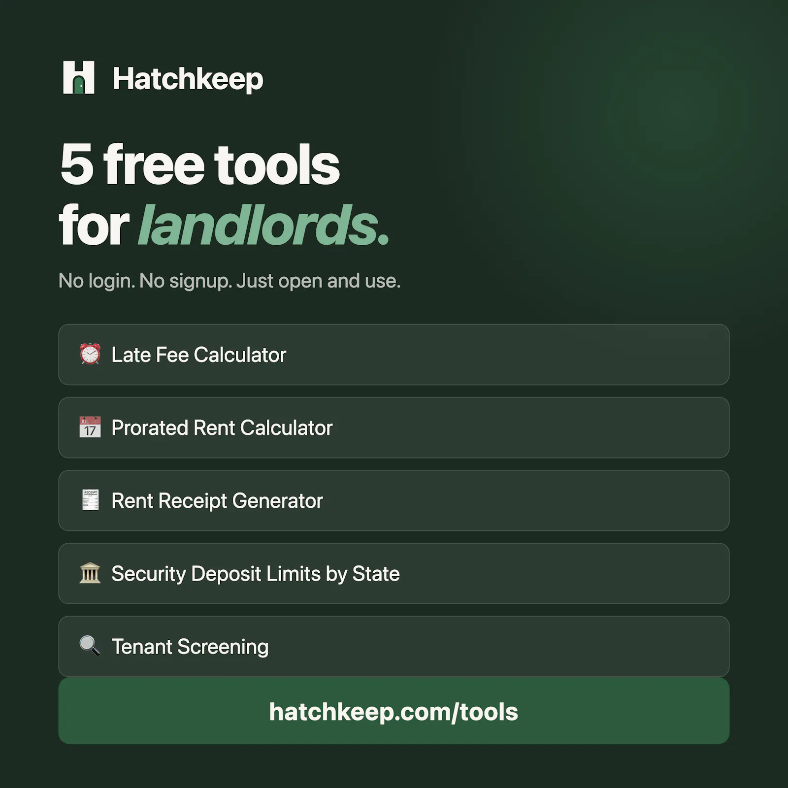 Hatchkeep — Free Property Management  screenshot 27