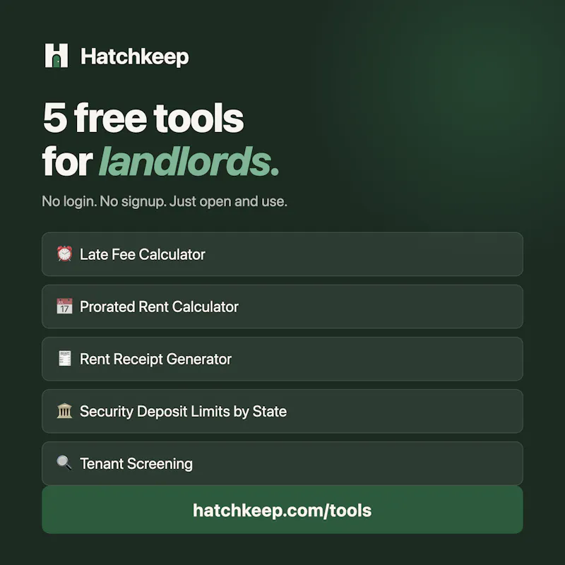 Hatchkeep — Free Property Management  screenshot 27