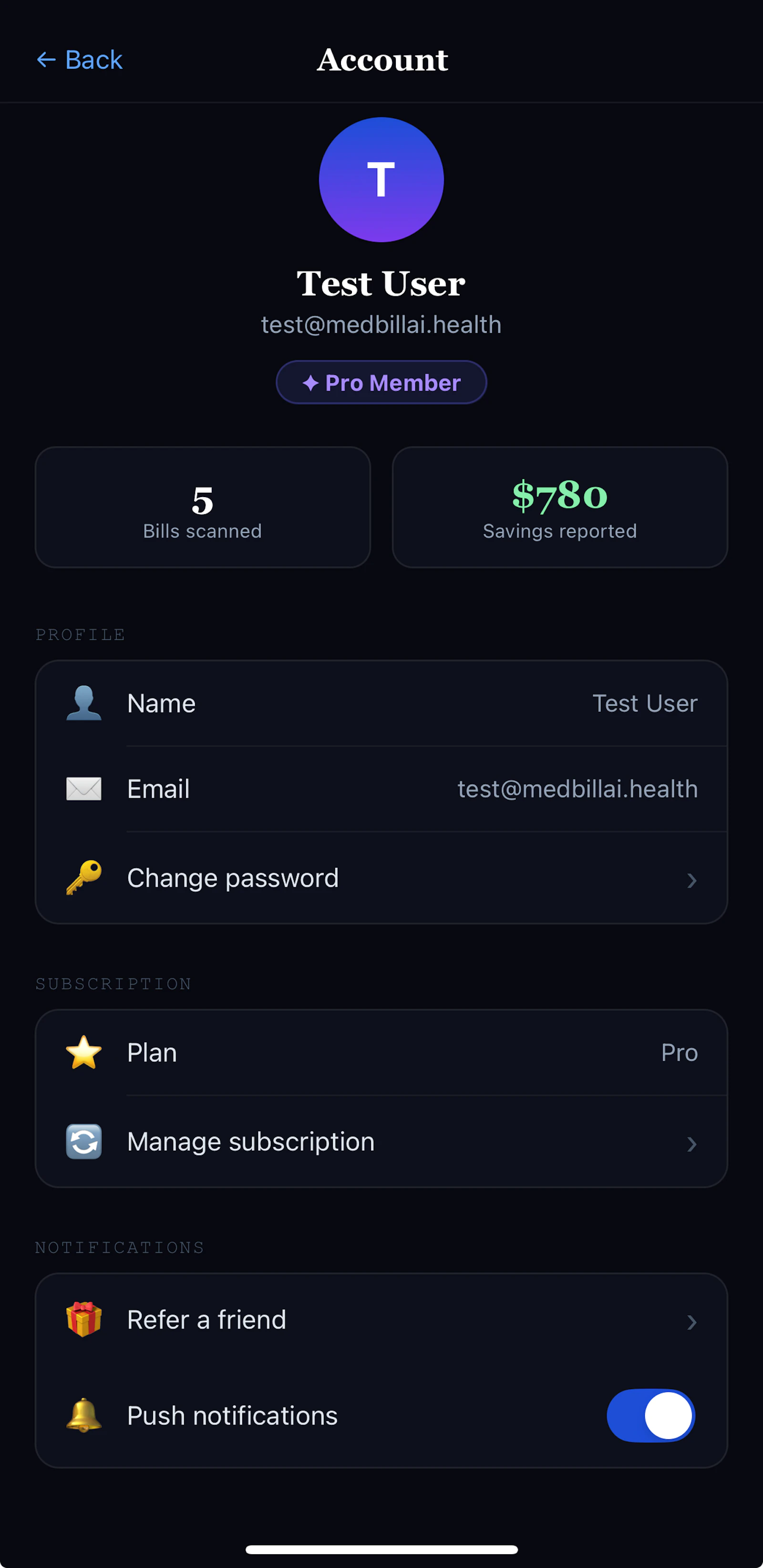 MedBillAI screenshot 5